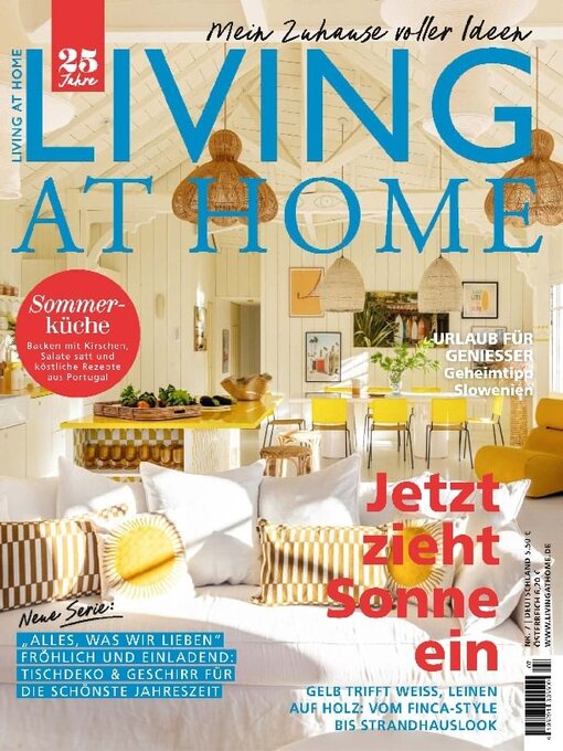 Titeldetails für Living at Home nach DPV Deutscher Pressevertrieb - Verfügbar